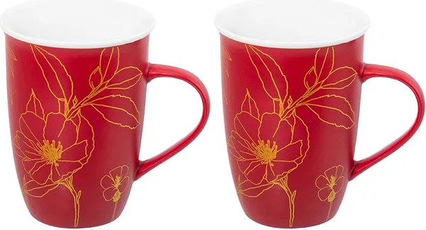 Изображение товара Набор кружек Elan Gallery New Bone China Цветок / 230257_2