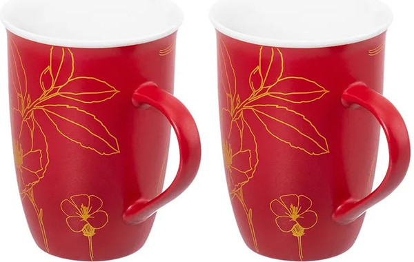 Изображение товара Набор кружек Elan Gallery New Bone China Цветок / 230257_2