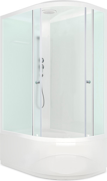 Изображение товара Душевая кабина Domani-Spa Delight Slim 128 High L / DS01DS128LHWM00