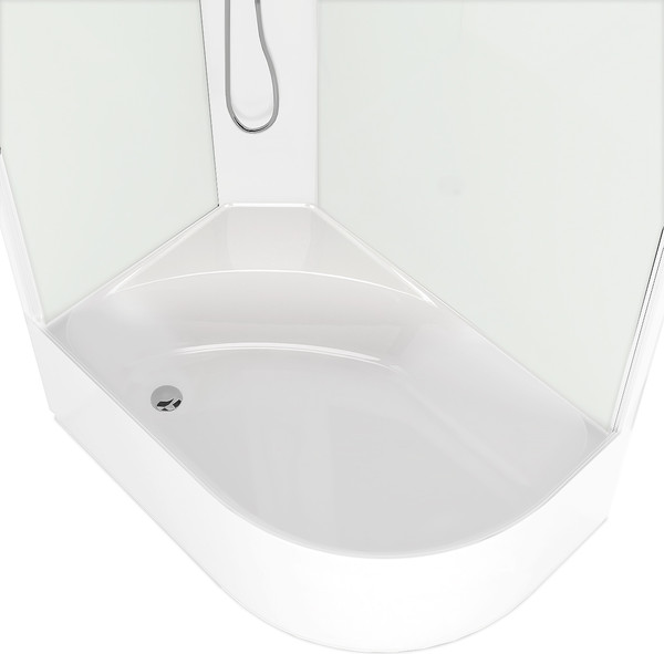 Изображение товара Душевая кабина Domani-Spa Delight Slim 128 High L / DS01DS128LHWM00
