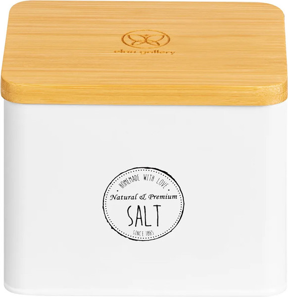 Изображение товара Емкость для хранения Elan Gallery Salt / 240593 (белый)
