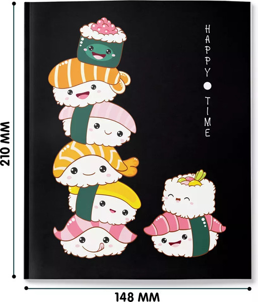 Изображение товара Записная книжка Malamalama Позитивного настроения. Anime Notes (4655752645298)