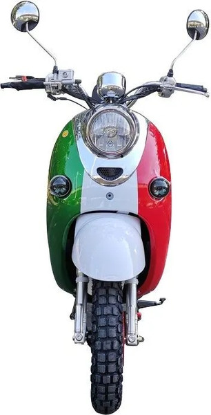 Изображение товара Скутер Vento (VMC) Retro BY49QT-2A / N1500 (красный/белый/зеленый)