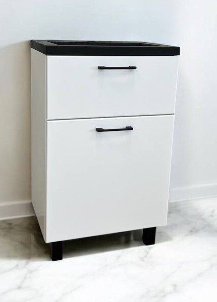 Изображение товара Тумба под умывальник Garda Verona 70_500 / 19.70.500.PVC (белый глянец)