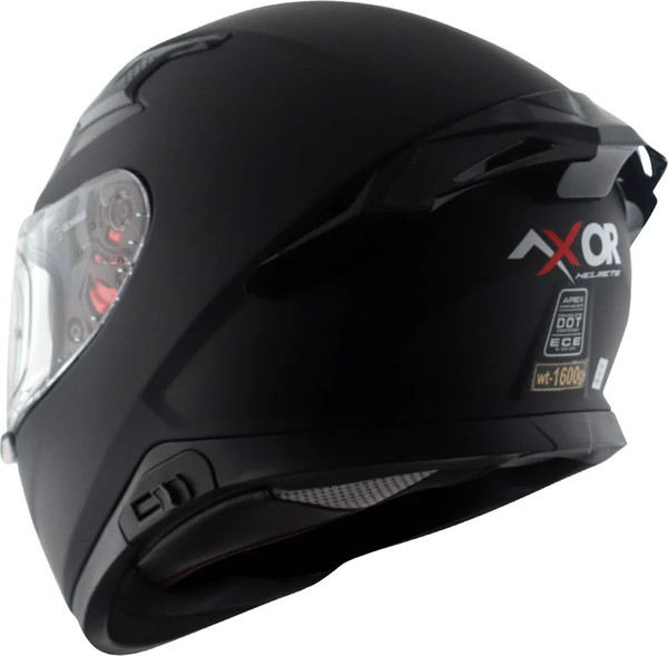 Изображение товара Мотошлем AXOR Apex Solid (XL, черный матовый)