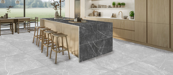 Изображение товара Плитка ProGres Marble line / NR0382 (600x600, светло-серый)