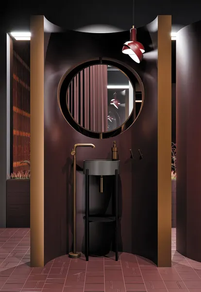 Изображение товара Дозатор для жидкого мыла Deante Silia Bronze ADI_C421 (бронза)