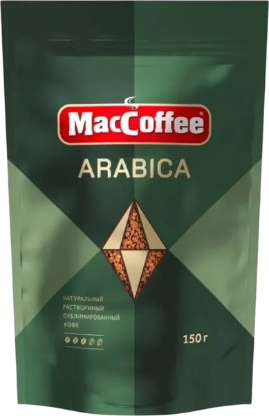 Изображение товара Кофе растворимый MacCoffee Arabica (150г)