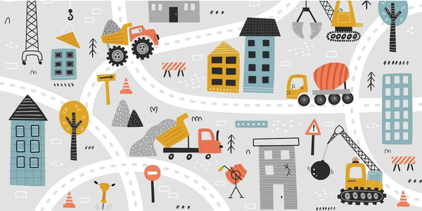 Изображение товара Фотообои листовые Citydecor Детская 482 (300x150см)