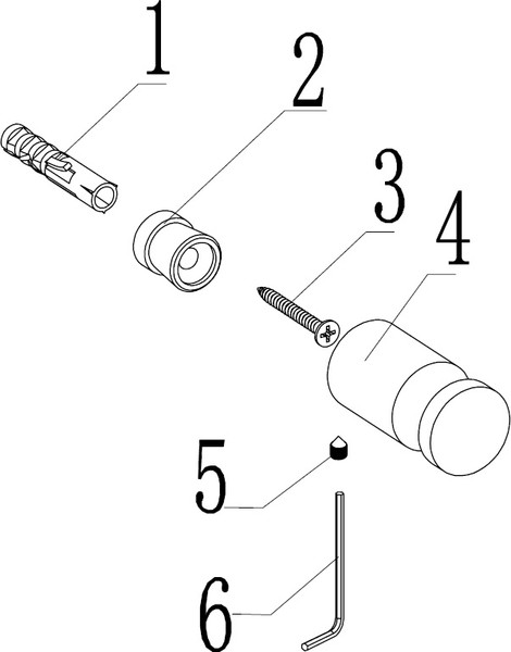 Изображение товара Крючок для ванной Abber Osten 316 AA1850BG (брашированное светлое золото)