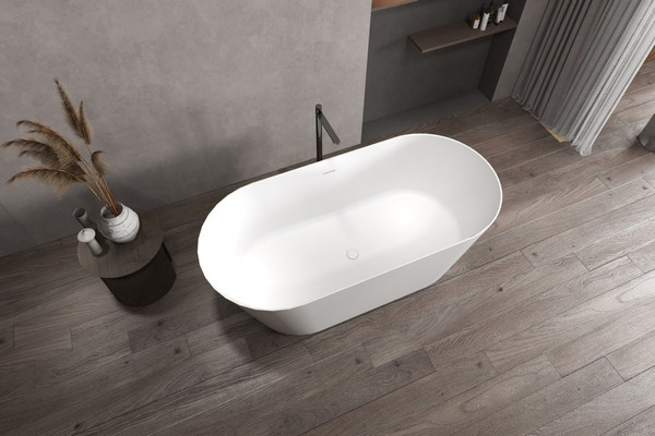 Изображение товара Ванна из искусственного камня Abber Stein AS9605 (белый матовый)