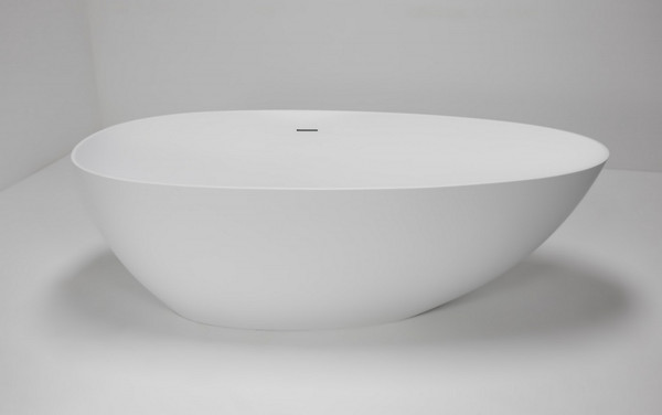 Изображение товара Ванна из искусственного камня Abber Stein AS9611NM-1.7 (белый матовый)