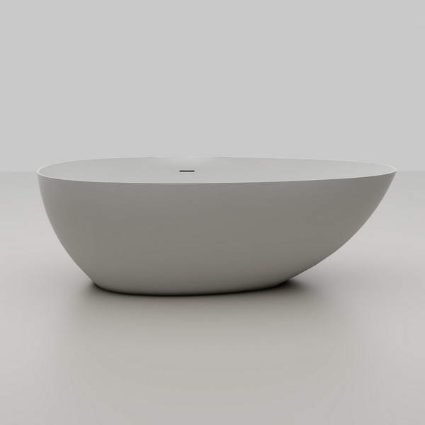 Изображение товара Ванна из искусственного камня Abber Stein AS9611NM-1.7 (белый матовый)