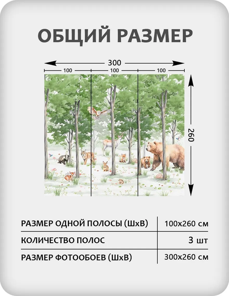 Изображение товара Фотообои листовые Citydecor Детская 471 (300x260см)