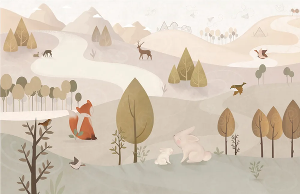 Изображение товара Фотообои листовые Citydecor Детская 468 (400x260см)