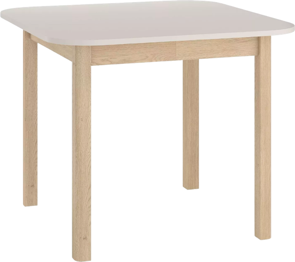 Изображение товара Обеденный стол Signal Dante II 90-130x90 (кашемир/дуб кремона)