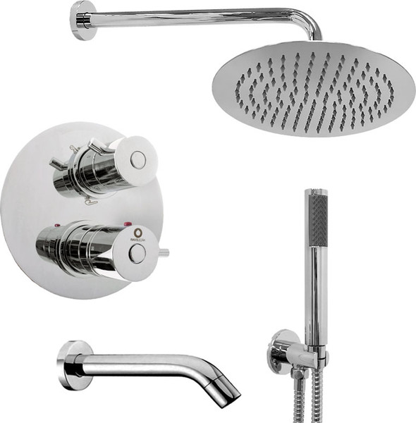 Изображение товара Душевая система со смесителем Slezak RAV Dunaj Termo DT387.32