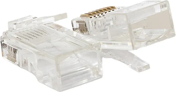 Изображение товара Коннектор EKF RJ-45 Teracom Pro / TRP-PLUG-5EUTP-10