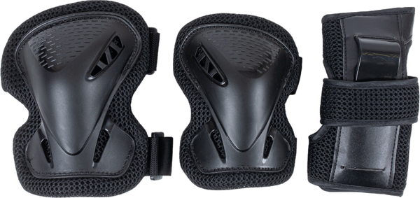 Изображение товара Комплект защиты Tech Team Safe fit adult 3.0 / NN013971 (M, черный)
