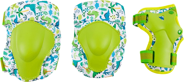 Изображение товара Комплект защиты Tech Team Safe Fit Kids 1.0 / NN011966 (M, зеленый)