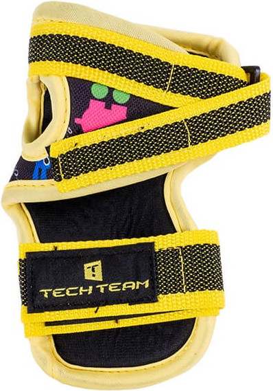 Изображение товара Комплект защиты Tech Team Safe Fit Kids 3.0 / NN011987 (S, желтый)