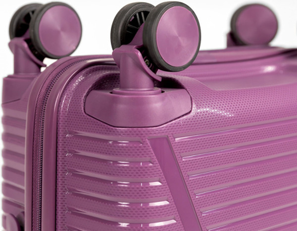 Изображение товара Чемодан на колесах Rozan 3934 (M, бордовый)