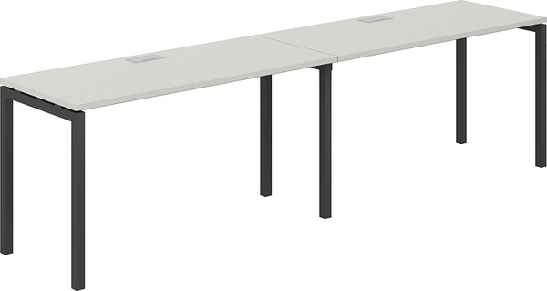 Изображение товара Комплект письменных столов Norden 280х60х75 / SG.224.SH.44.AN (антрацит/серый бархат)