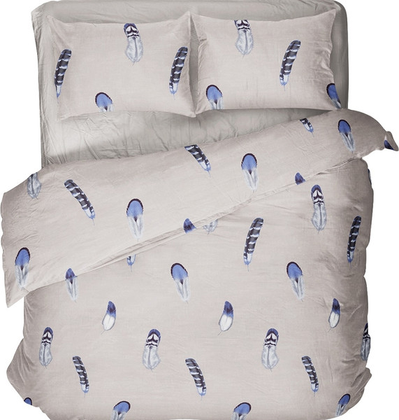 Изображение товара Комплект постельного белья Блакiт Перо 2сп 70х70 41251/0 647402/457993 К