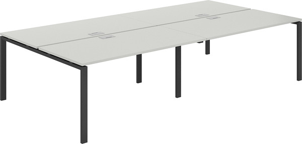 Изображение товара Комплект письменных столов Norden 320х163.8х75 / SG.259.SH.63.AN (антрацит/серый бархат)