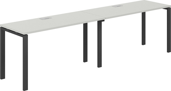 Изображение товара Комплект письменных столов Norden 280х60х75 / SG.224.SH.63.AN (антрацит/серый бархат)