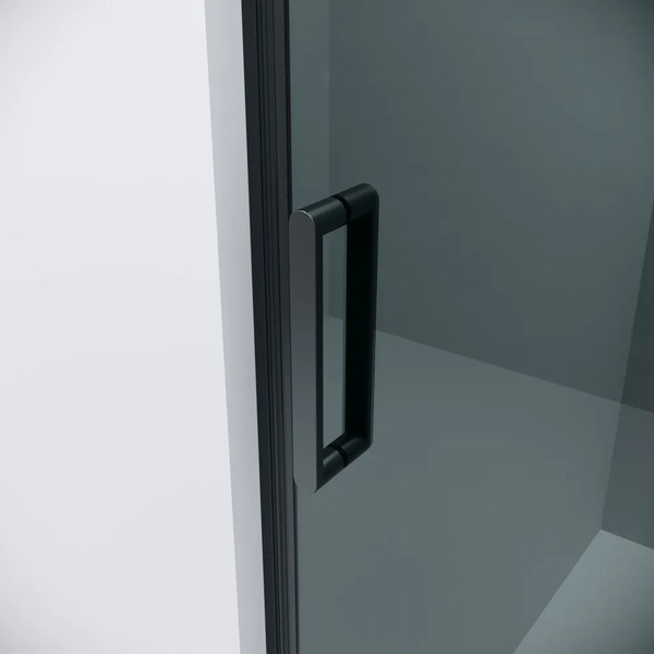 Изображение товара Душевой уголок Grossman Classic 110x100x195 / 120.K33.04.1110.21.10 (черный матовый/стекло тонированное)