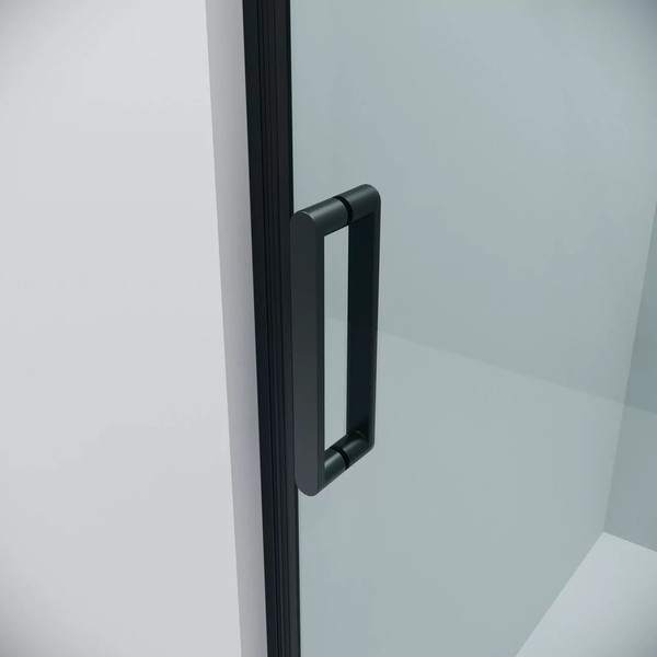 Изображение товара Душевой уголок Grossman Classic 130x100x195 / 120.K33.04.1310.21.00 (черный матовый/стекло прозрачное)