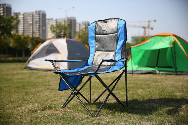 Изображение товара Комплект складной мебели Sundays ZC-CT004/ZC-CC008 (синий/серый)