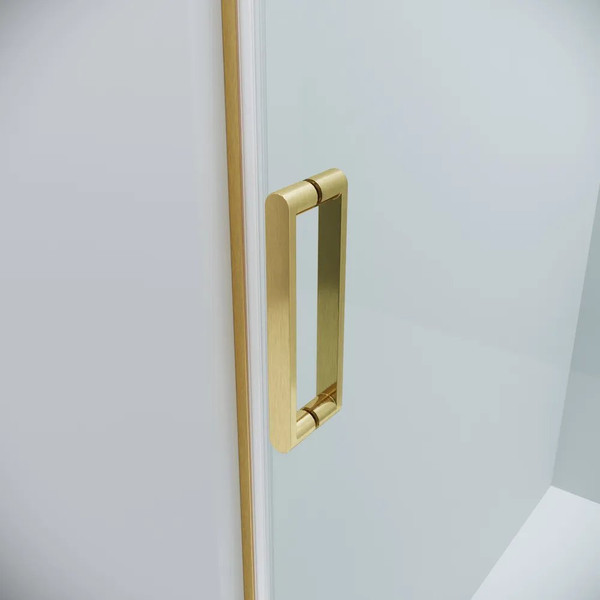 Изображение товара Душевой уголок Grossman Classic 130x80x195 / 120.K33.04.1380.32.00 (золото сатин/стекло прозрачное)