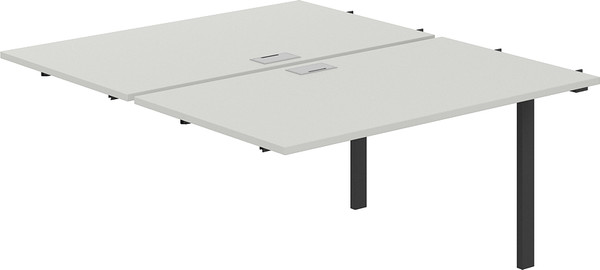 Изображение товара Комплект столов модульных Norden 280х163.8х75 / SG.218.SH.63.AN (антрацит/серый бархат)