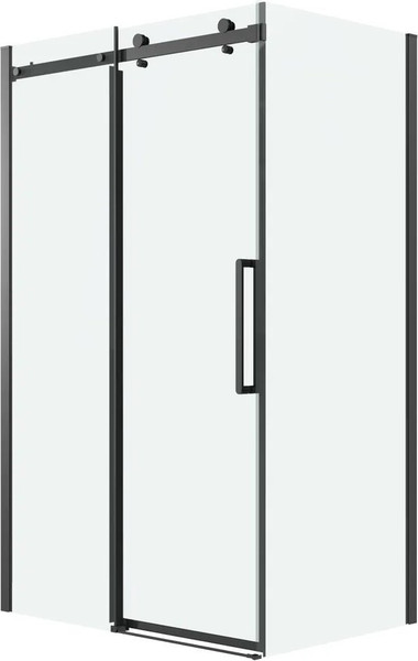Изображение товара Душевой уголок Grossman Classic 140x90x195 / 120.K33.04.1490.21.00 (черный матовый/стекло прозрачное)