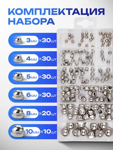 Изображение товара Гайка Forsage F-06775 (65438), (150шт)