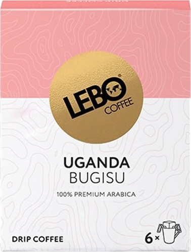 Изображение товара Кофе в дрип-пакете Lebo Уганда арабика молотый (6x10.5г)