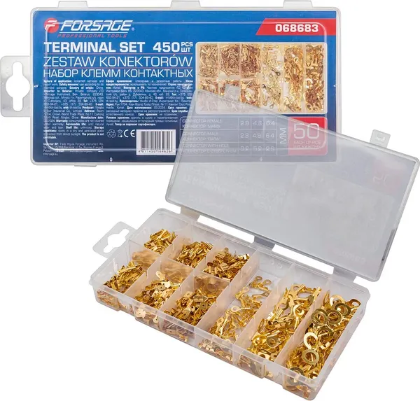 Изображение товара Набор клемм Forsage F-068683 (65416), (450шт)