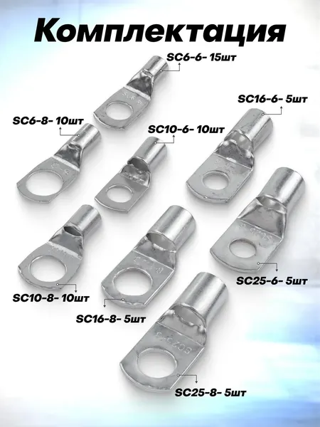 Изображение товара Набор клемм Forsage F-068915 (65419), (65шт)