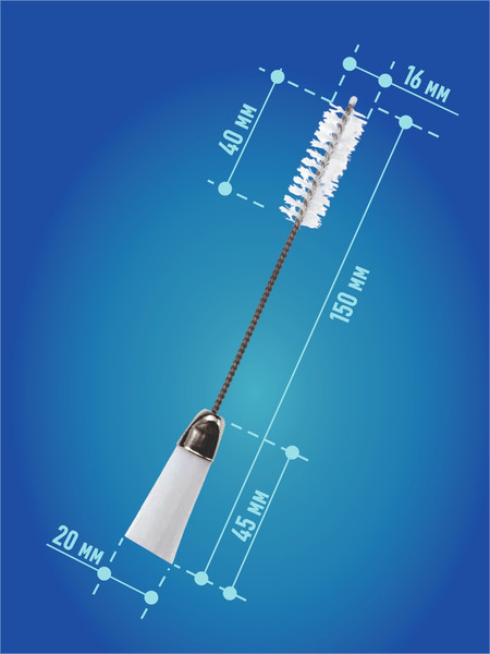 Изображение товара Щетка для обслуживания швейной машины Sentex BR1 (5шт)
