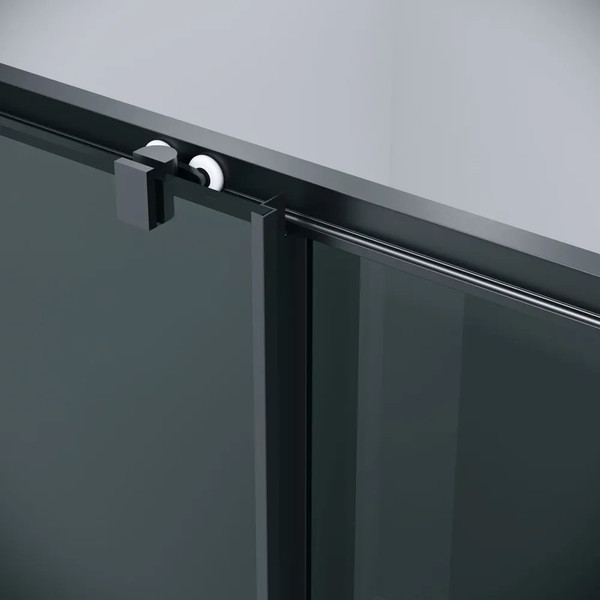 Изображение товара Душевой уголок Grossman Cosmo 110x100x195 / 120.K33.02.1110.21.10 (черный матовый/стекло тонированное)