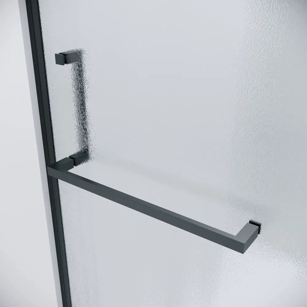 Изображение товара Душевой уголок Grossman Pragma 100x100x195 / 120.K33.03.1010.21.02 (черный матовый/стекло шиншилла)