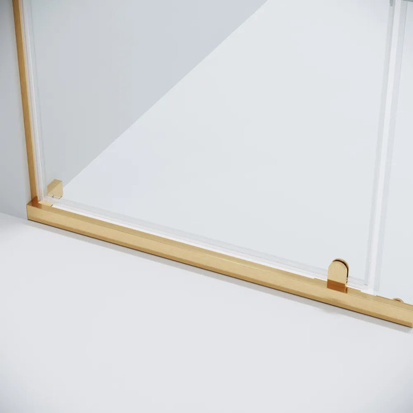 Изображение товара Душевой уголок Grossman Pragma 100x100x195 / 120.K33.03.1010.32.00 (золото сатин/стекло прозрачное)
