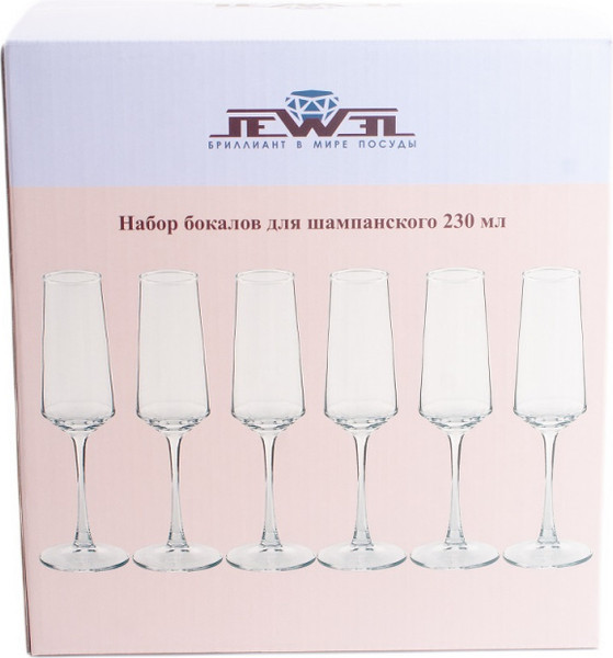 Изображение товара Набор бокалов JEWEL Элегия / ПС00131-58 (6шт)