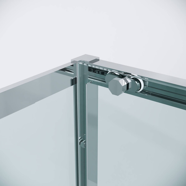 Изображение товара Душевой уголок Grossman Style 100x100x195 / 120.K33.05.1010.10.00 (хром/стекло прозрачное)