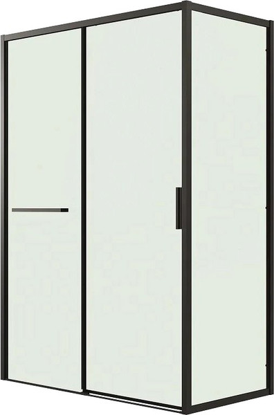 Изображение товара Душевой уголок Grossman Style 110x100x195 / 120.K33.05.1110.21.00 (черный матовый/стекло прозрачное)