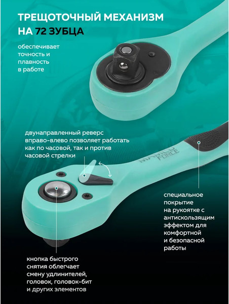 Изображение товара Универсальный набор инструментов MAMEDFORCE MF-2571-5 (54635)
