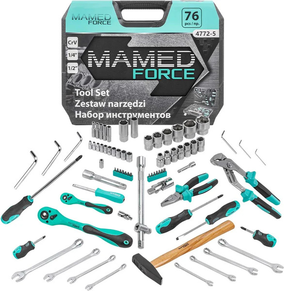 Изображение товара Универсальный набор инструментов MAMEDFORCE MF-4772-5 (54636)
