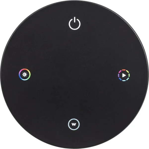 Изображение товара Пульт для светильника Arlight Intelligent SMART-801-22-1G-RGBW Black / 046479